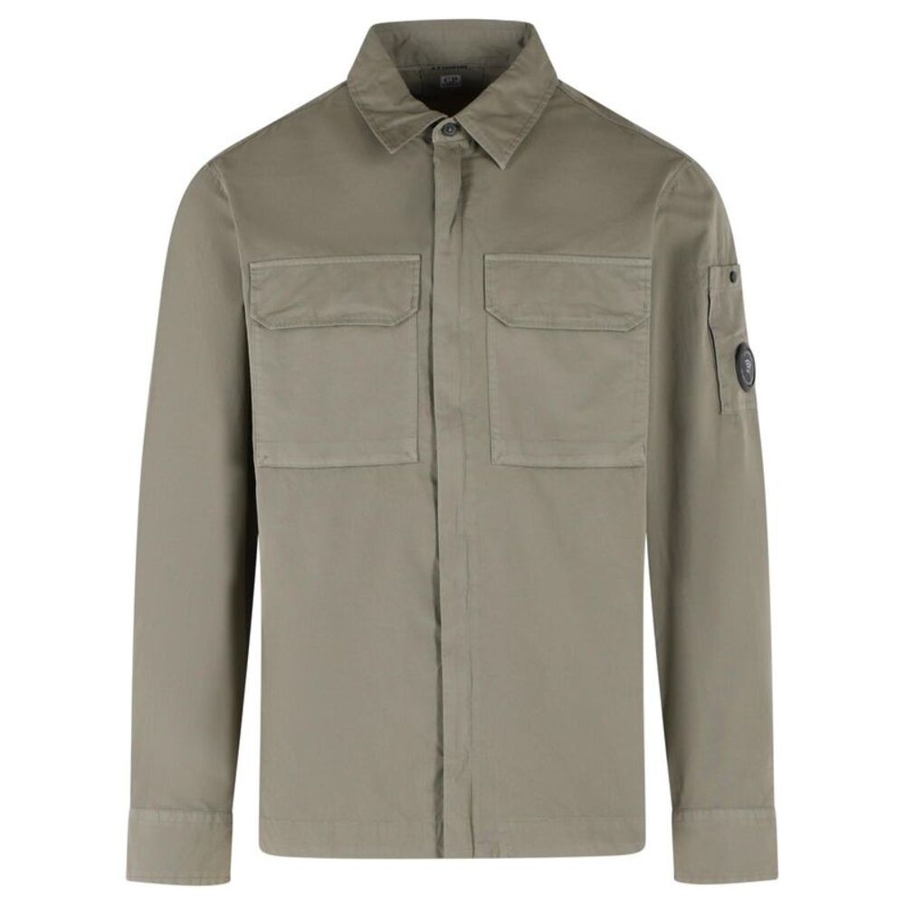 C.P. Company Beige Cotton Overshirt Men